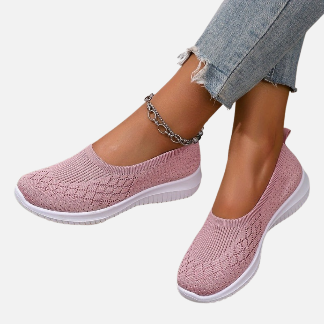 Women's Breathable Slip-On Shoes - Comfortable Shoes
