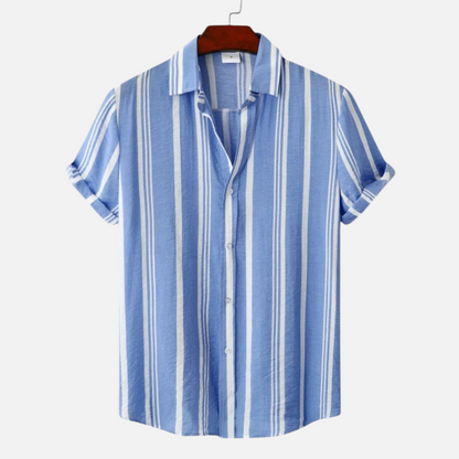 Men’s Old Money Striped Summer Shirt