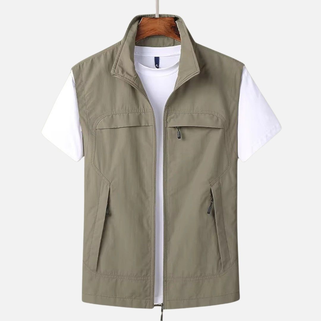 Men's Bodywarmer - Casual Sleeveless Gilet