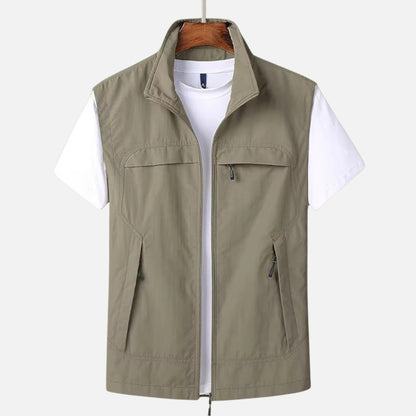 Men's Bodywarmer - Casual Sleeveless Gilet