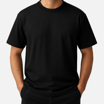 Men's Basic Wide T-Shirt - Loose Fit T-Shirt