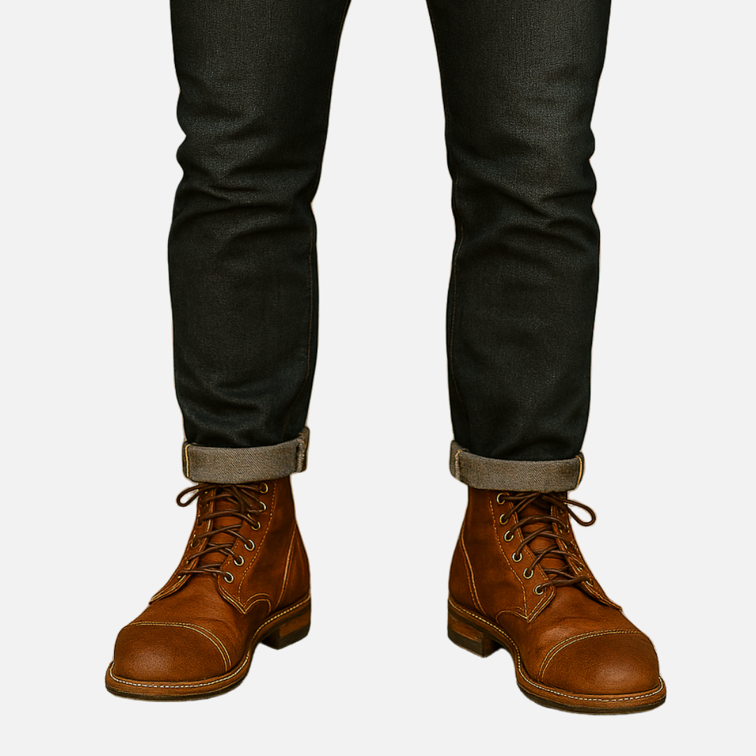 Men’s Leather Boots - Classic Smart Heeled Boots