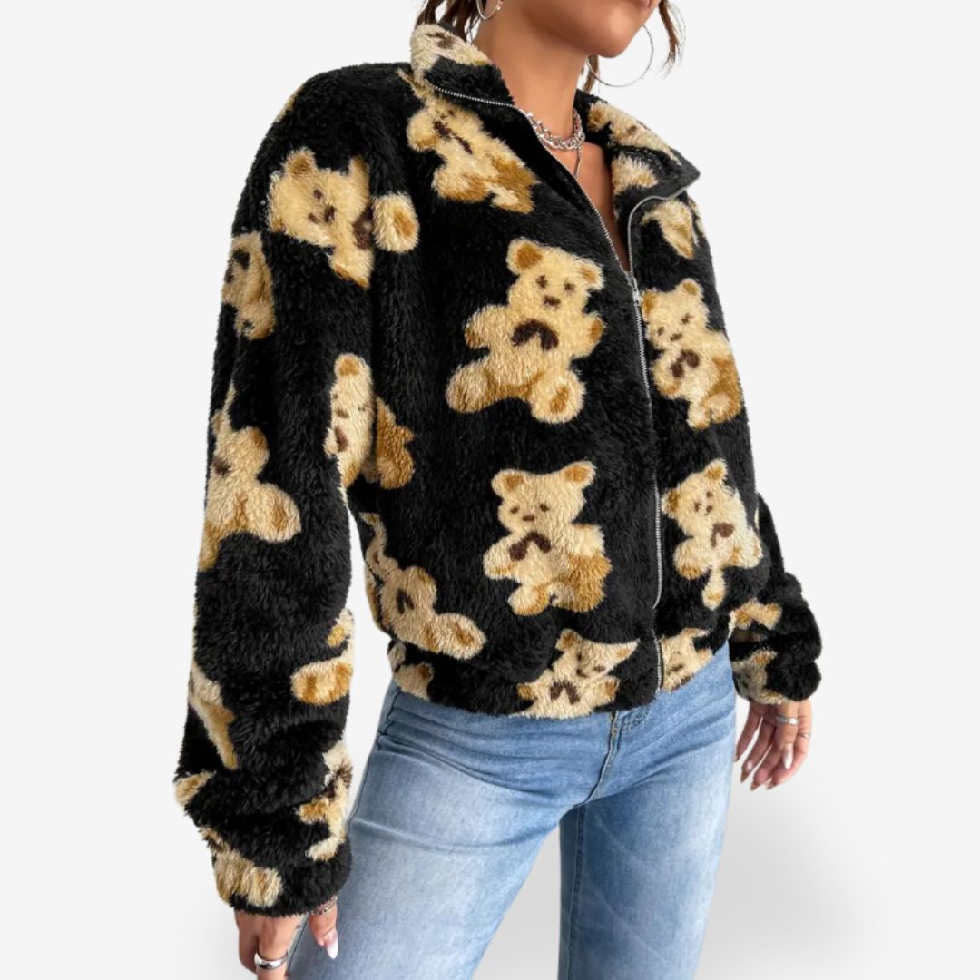 Warm Women's Teddy Bear Jacket