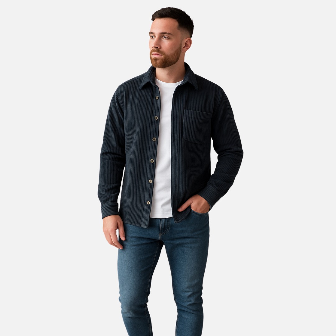 Men's Corduroy Jacket - Summer Jacket Soft Corduroy