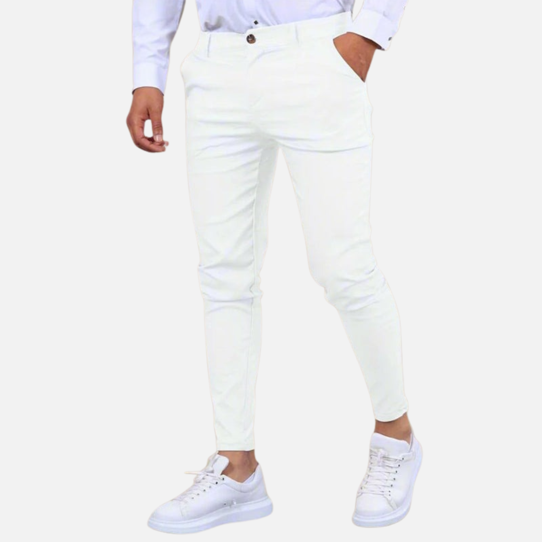 Men's Premium Stretch Chino Trousers - Stretch Chino's