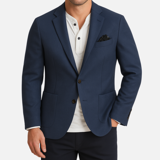 Men's Smart Blazer Jacket - Formal Wedding Blazer