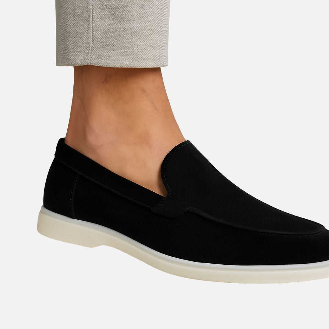Men’s Suede Loafers – Smart Casual Slip-On Shoes