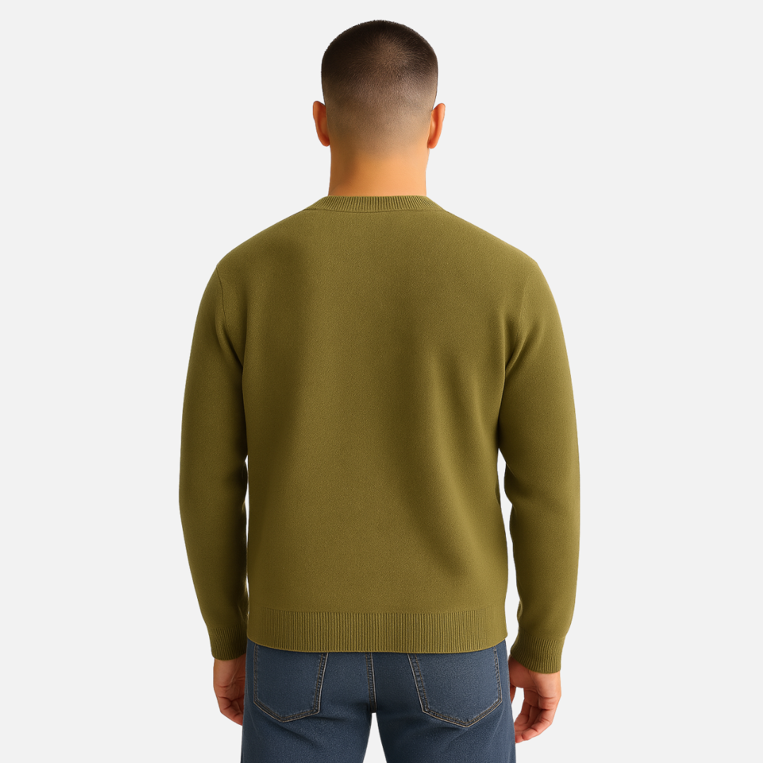 Men’s Wool Button-Up Cardigan – Warm & Stylish Vest