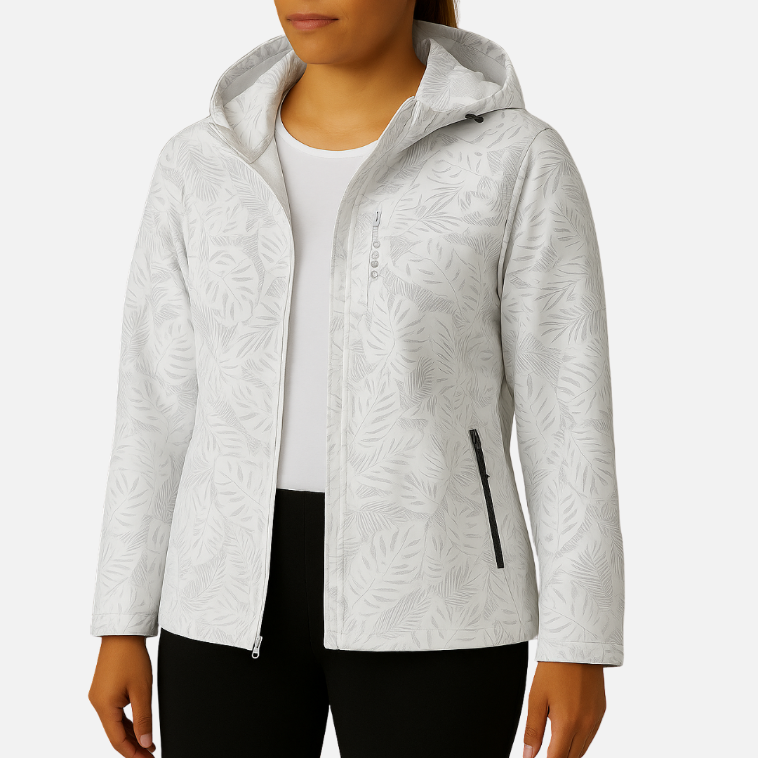 Women’s Hooded Jacket – Waterproof & Windproof Lightweight Outdoor Coat
