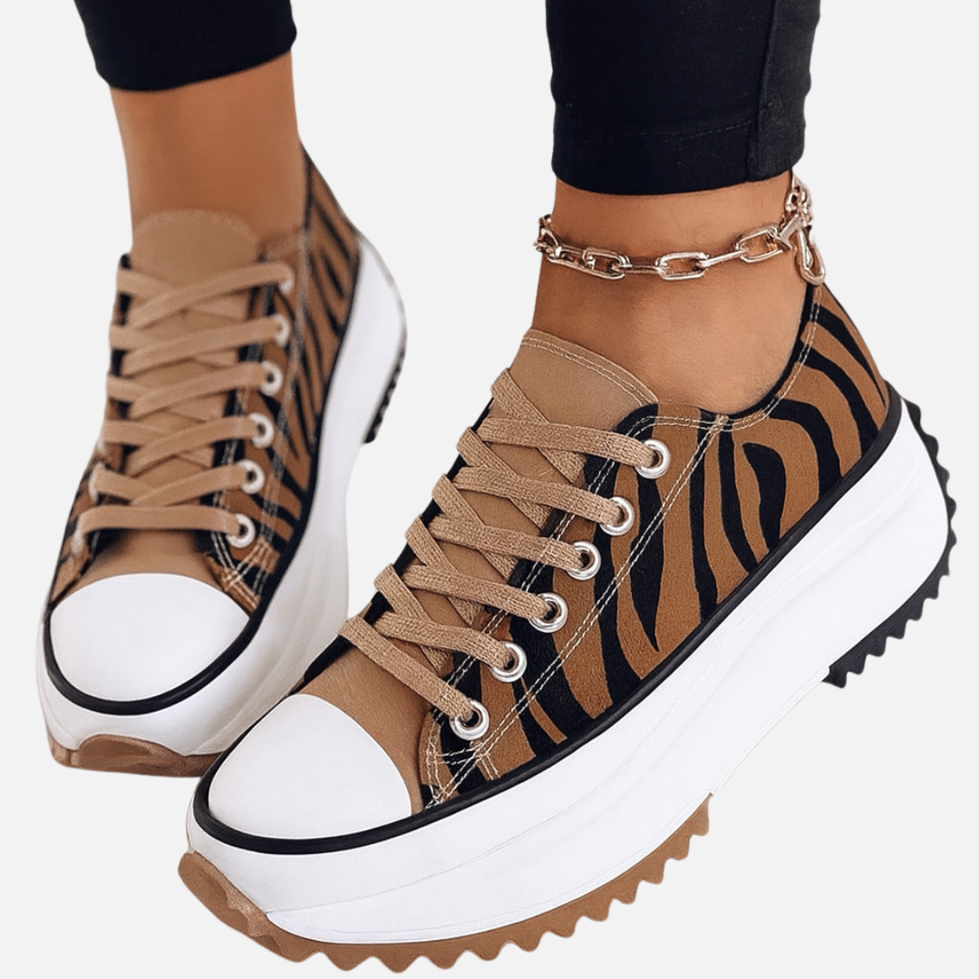Women’s Chunky Sneakers – Trendy Platform Shoes