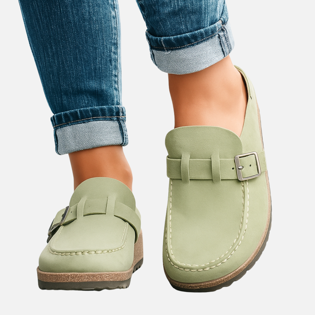 Women's Slip-On Sandals - Comfortable Open Mules
