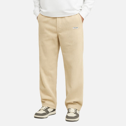 Men’s Corduroy Trousers - Wide-Leg Vintage Pants