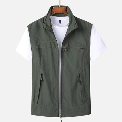Men's Bodywarmer - Casual Sleeveless Gilet