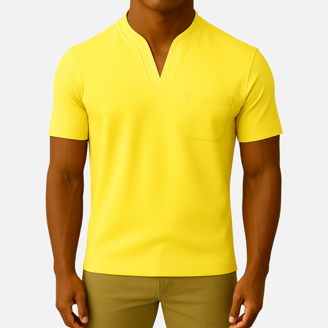 Men's Elegant & Casual Polo Shirt - Short Sleeve Polo