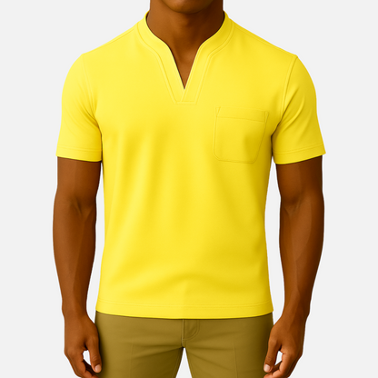 Men's Elegant & Casual Polo Shirt - Short Sleeve Polo