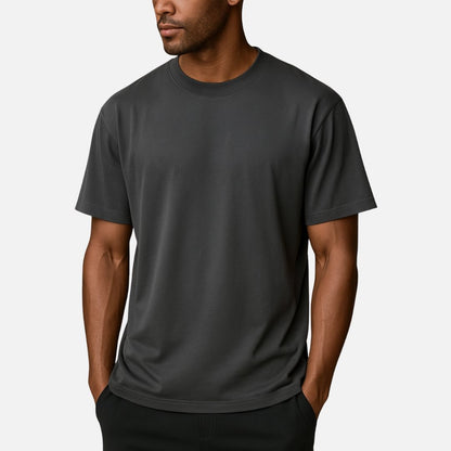 Men's Basic Wide T-Shirt - Loose Fit T-Shirt