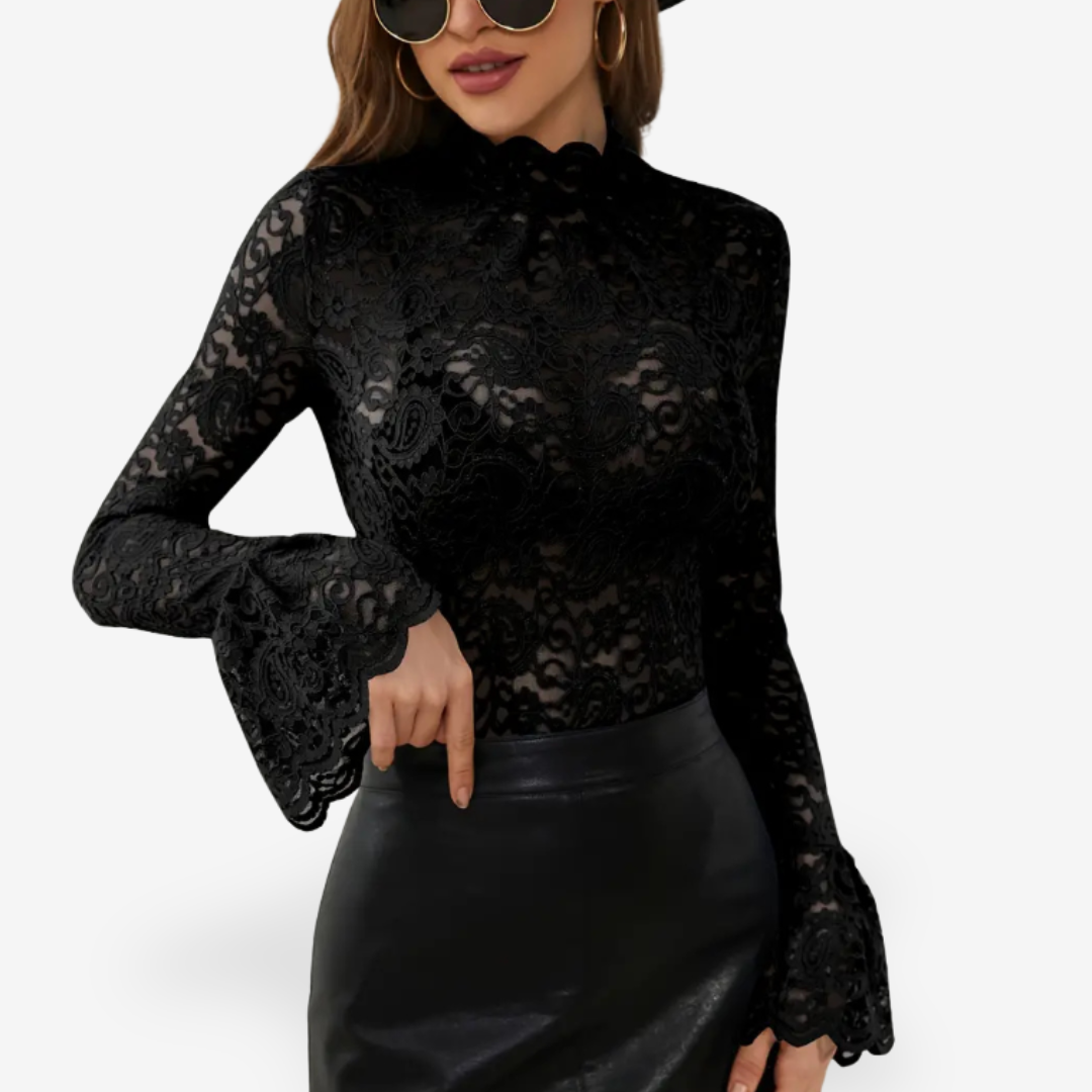 Women’s Lace Shirt with Pattern