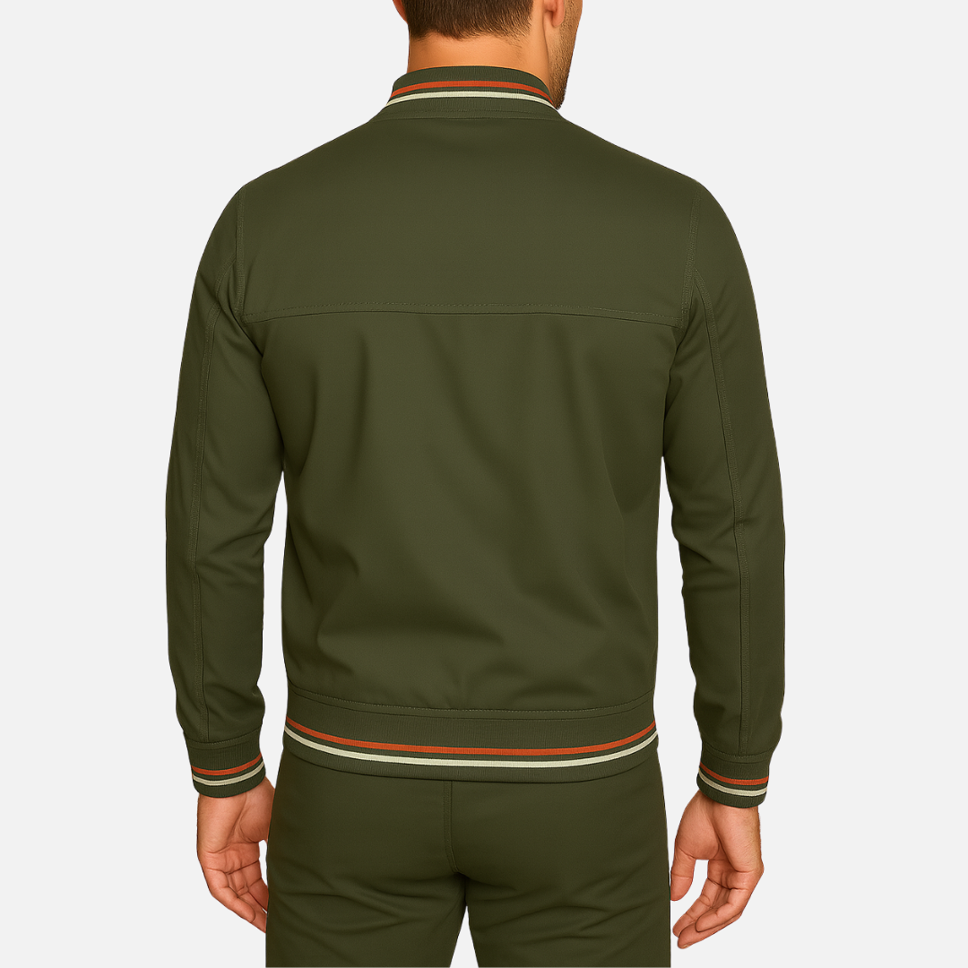 Men's All-Season Bomber Jacket – Lightweight Pilot Jacket