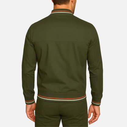 Men's All-Season Bomber Jacket – Lightweight Pilot Jacket