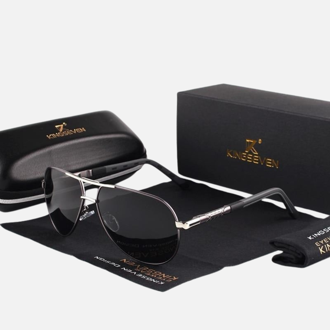 Men’s Polarized Sunglasses - Lightweight Pilot Sunglasses