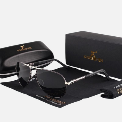 Men’s Polarized Sunglasses - Lightweight Pilot Sunglasses