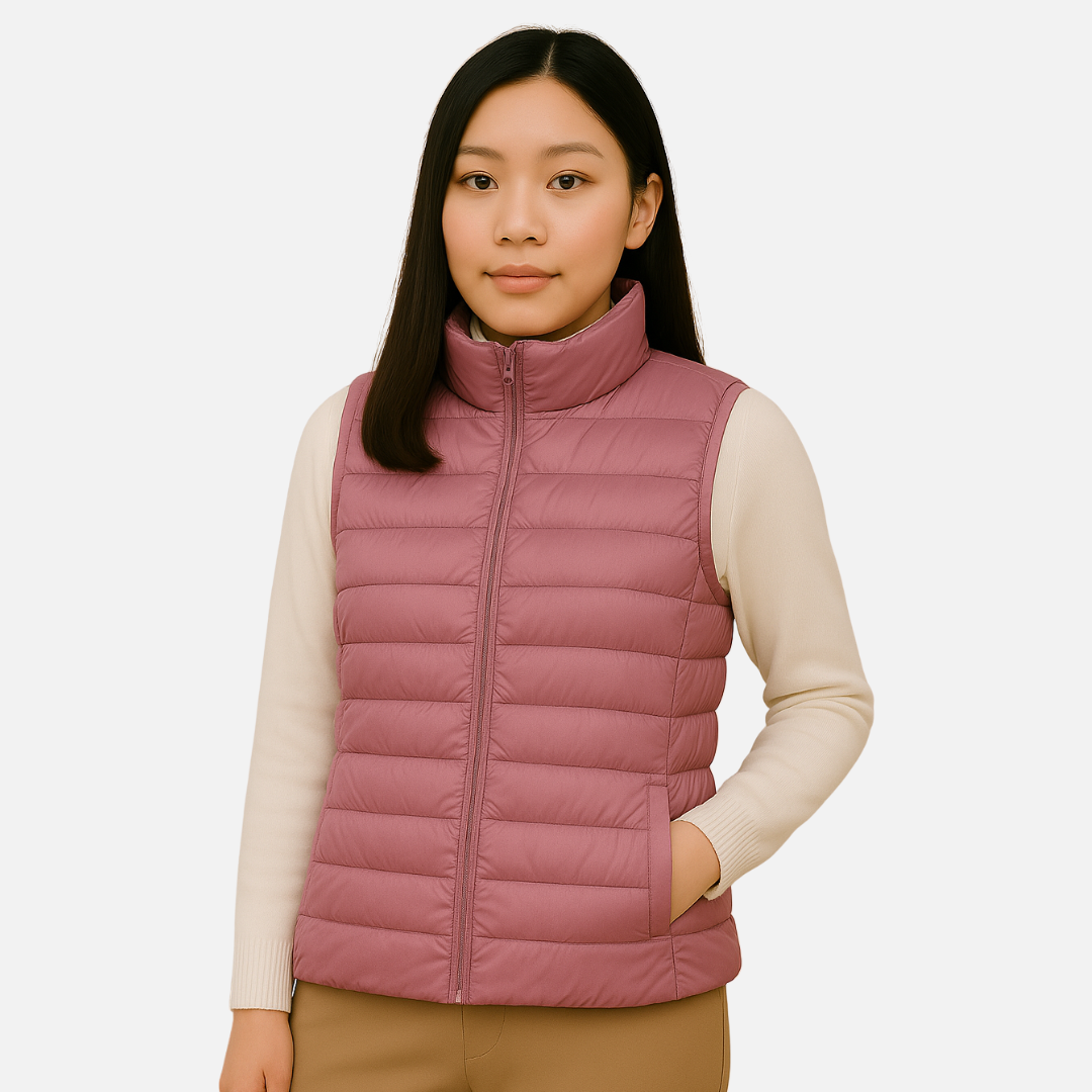 Women’s Lightweight Sleeveless Vest - Casual Bodywarmer