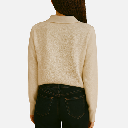 Women’s Elegant Cashmere Cardigan – Soft Button-Up Knit Jacket