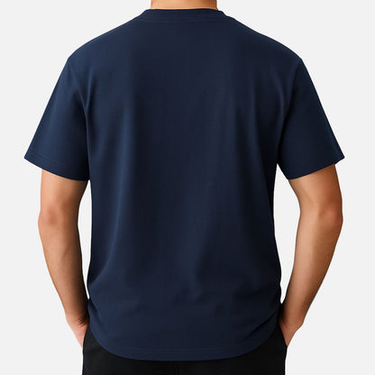 Men's Basic Wide T-Shirt - Loose Fit T-Shirt