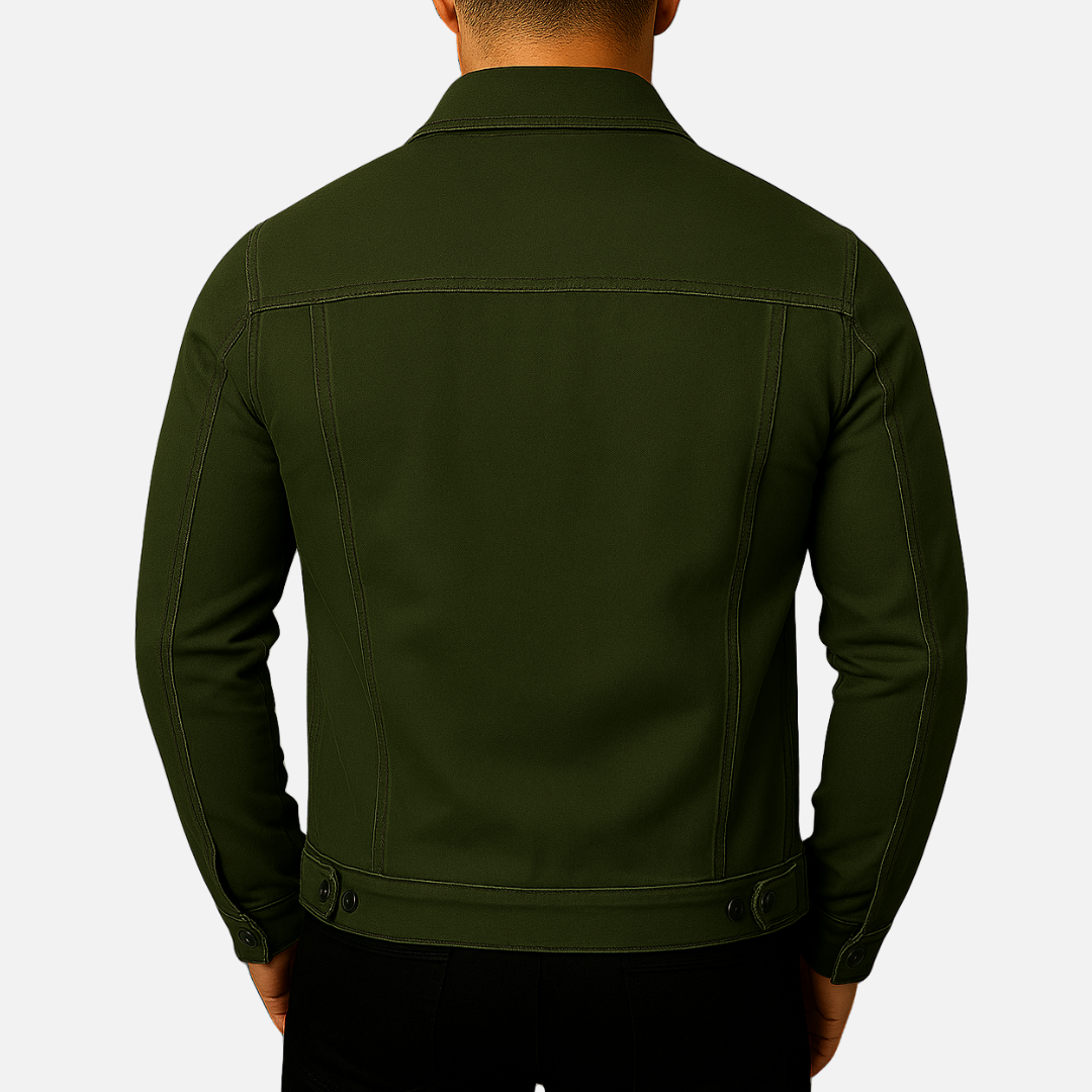 Men’s Classic Denim Jacket – Denim Casual Jacket
