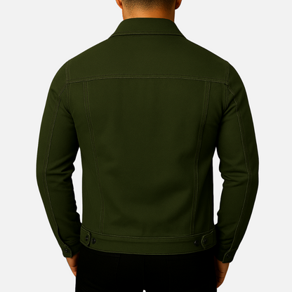 Men’s Classic Denim Jacket – Denim Casual Jacket