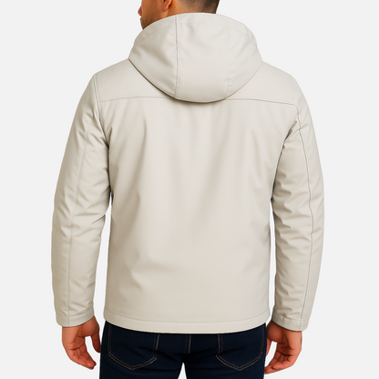 Men’s Hooded Water Resistant Winter Jacket – All Weather Coat