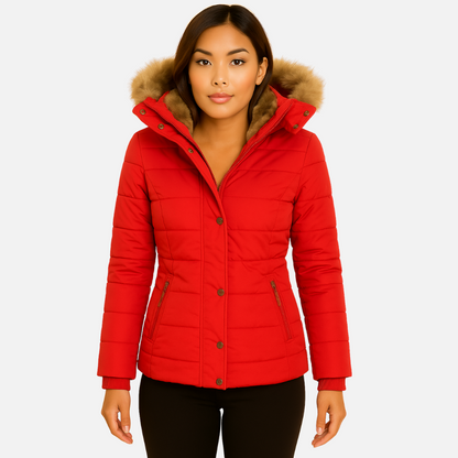 Women's Waterproof Parka - Premium Warm Jacket with Hood