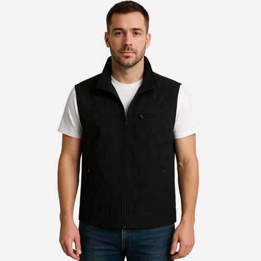 Men's Bodywarmer - Casual Sleeveless Gilet