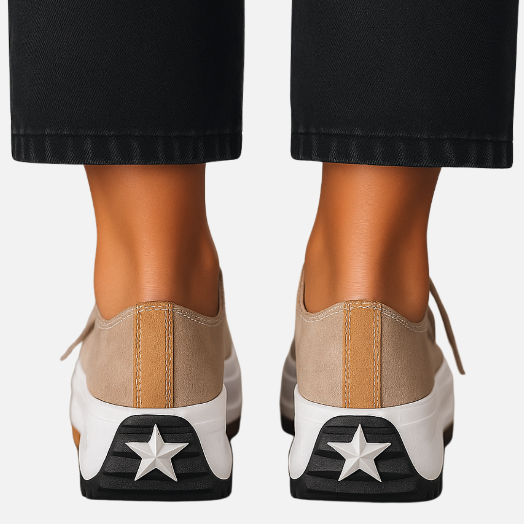 Women’s Chunky Sneakers – Trendy Platform Shoes