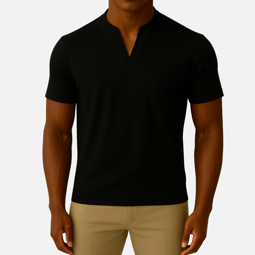 Men's Elegant & Casual Polo Shirt - Short Sleeve Polo