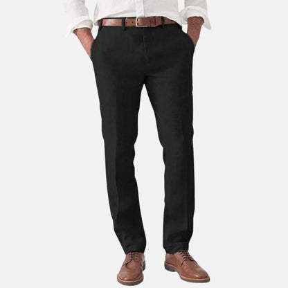 Men’s Breathable Linen Trousers – Smart Lightweight Summer Pants