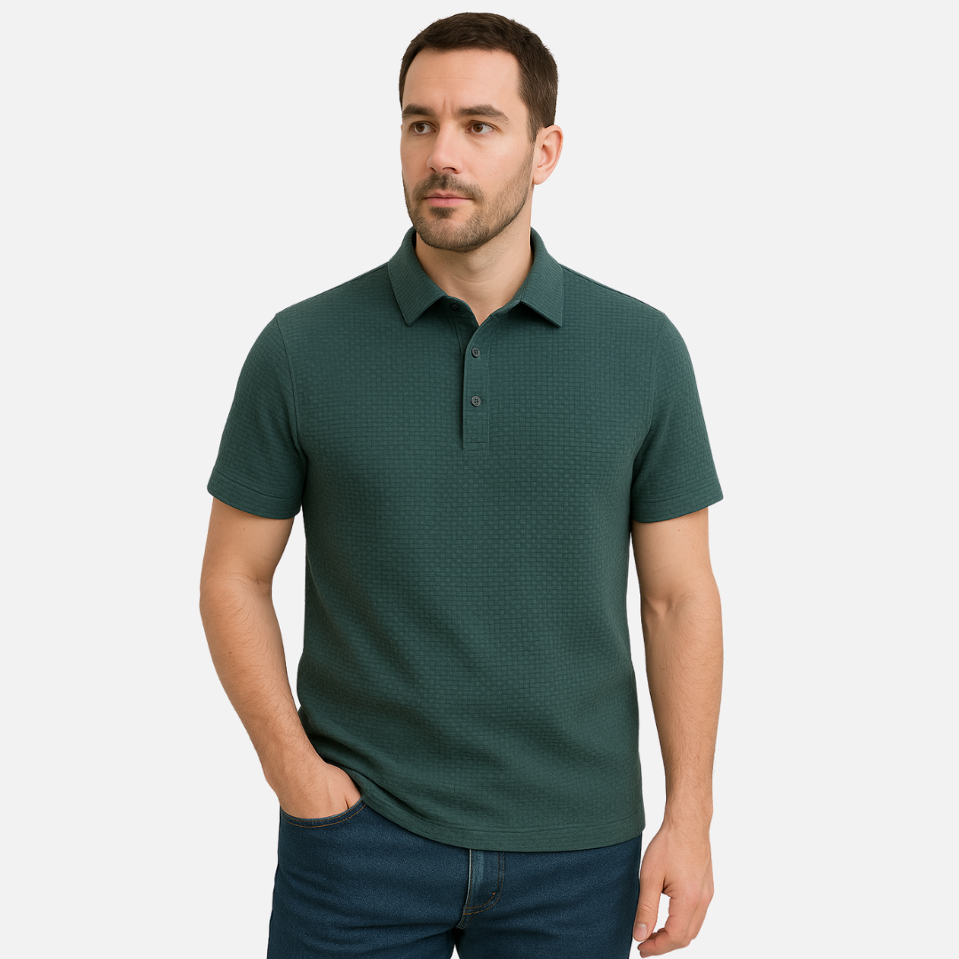 Men's Short Sleeve Polo - Men's Breathable Polo