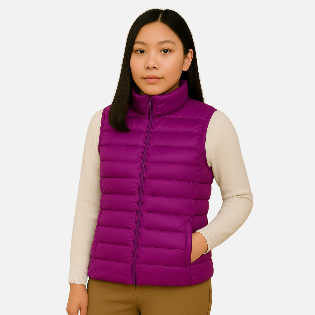 Women’s Lightweight Sleeveless Vest - Casual Bodywarmer