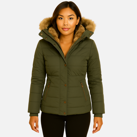 Women's Waterproof Parka - Premium Warm Jacket with Hood