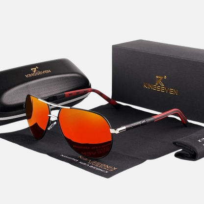 Men’s Polarized Sunglasses - Lightweight Pilot Sunglasses