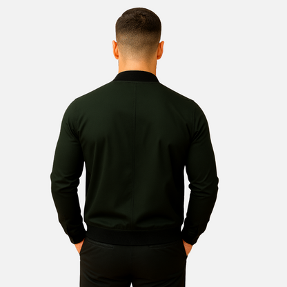 Men's Breathable Bomber Jacket - Lightweight Autumn Jacket