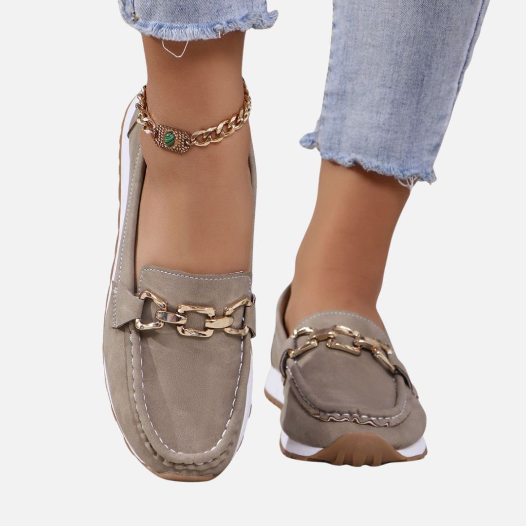Women's Orthopedic Slip-On Shoes - Comfortable Flats
