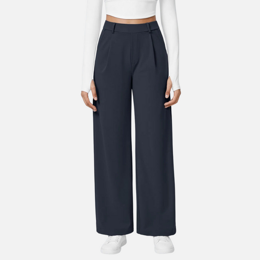 Women's Wide-Leg Trousers - Flaired Trousers