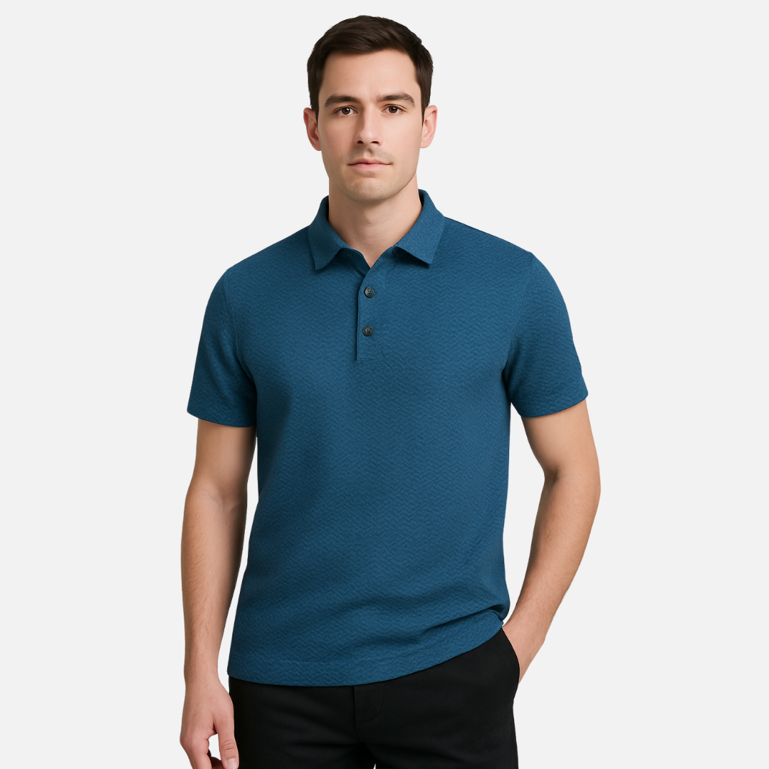 Men's Short Sleeve Polo - Men's Breathable Polo