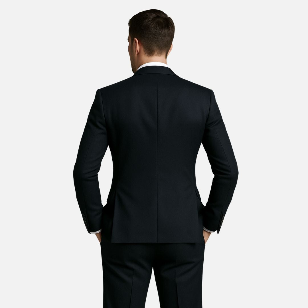 Men's Smart 3-Piece Suit - Premium Suit with Trousers, Blazer and Vest