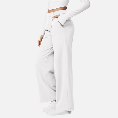 Women's Wide-Leg Trousers - Flaired Trousers
