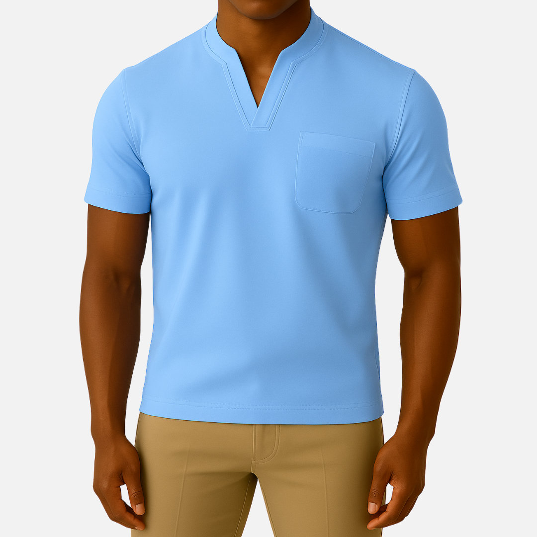 Men's Elegant & Casual Polo Shirt - Short Sleeve Polo
