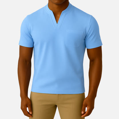 Men's Elegant & Casual Polo Shirt - Short Sleeve Polo
