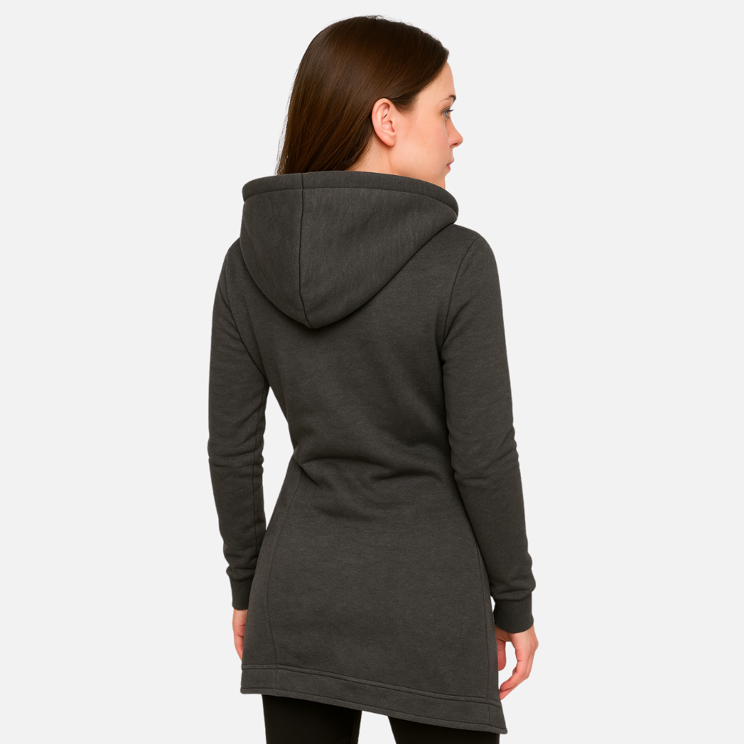 Women’s Tailored Jacket – Warm & Hooded Puffer Coat for Cold Weather