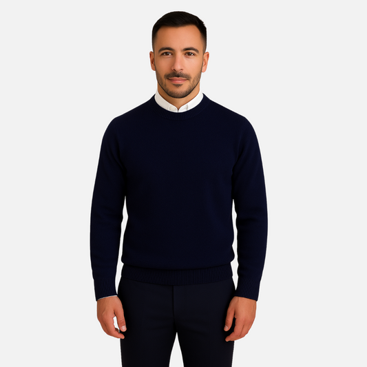 Men’s Cashmere Sweater – Luxury Smart Knitwear